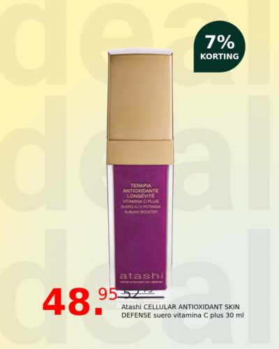 Atashi CELLULAR ANTIOXIDANT SKIN DEFENSE suero vitamina C plus 30 ml