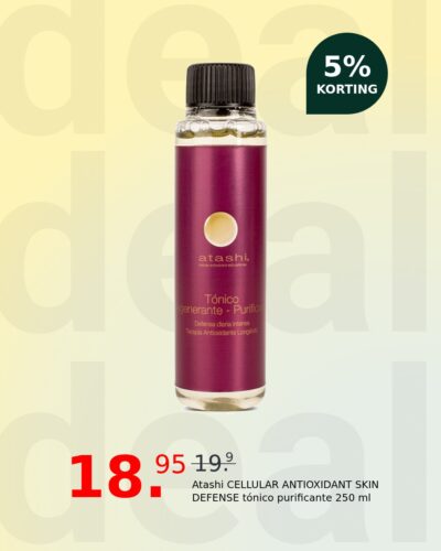 Atashi CELLULAR ANTIOXIDANT SKIN DEFENSE tónico purificante 250 ml