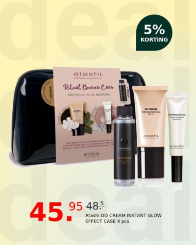 Atashi DD CREAM INSTANT GLOW EFFECT CASE 4 pcs
