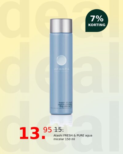 Atashi FRESH & PURE agua micelar 150 ml