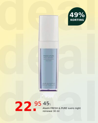 Atashi FRESH & PURE suero night reinewal 30 ml