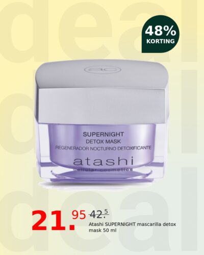 Atashi SUPERNIGHT mascarilla detox mask 50 ml