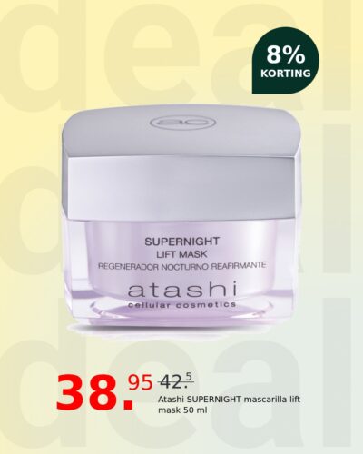 Atashi SUPERNIGHT mascarilla lift mask 50 ml