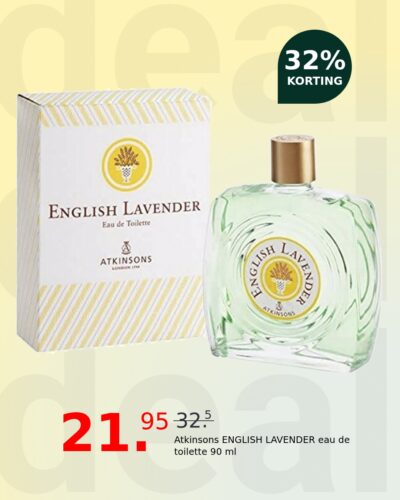 Atkinsons ENGLISH LAVENDER eau de toilette 90 ml
