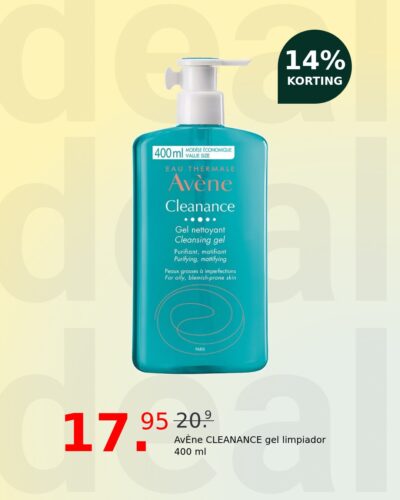 AvÈne CLEANANCE gel limpiador 400 ml