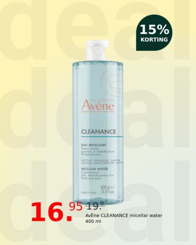 AvÈne CLEANANCE micellar water 400 ml
