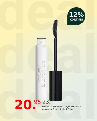 AvÈne COUVRANCE high tolerance mascara 3 in 1 #black 7 ml