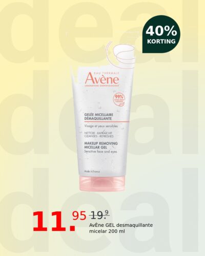 AvÈne GEL desmaquillante micelar 200 ml