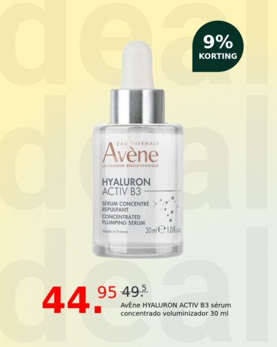 AvÈne HYALURON ACTIV B3 sérum concentrado voluminizador 30 ml