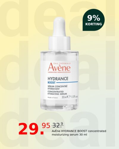 AvÈne HYDRANCE BOOST concentrated moisturizing serum 30 ml