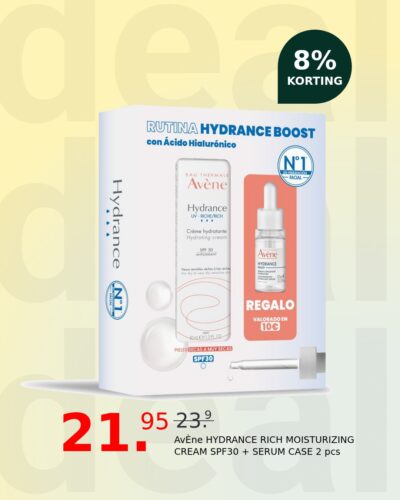 AvÈne HYDRANCE RICH MOISTURIZING CREAM SPF30 + SERUM CASE 2 pcs