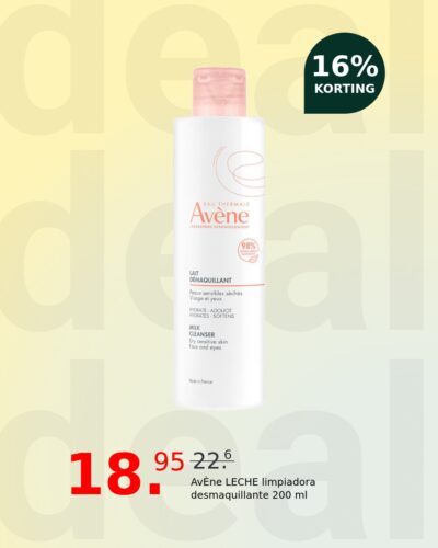 AvÈne LECHE limpiadora desmaquillante 200 ml