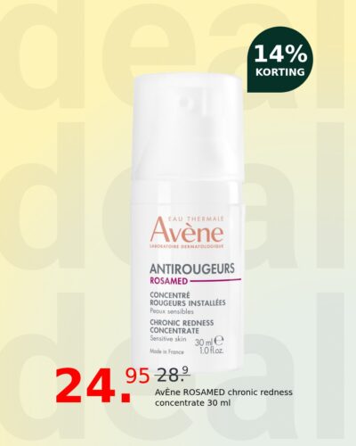 AvÈne ROSAMED chronic redness concentrate 30 ml