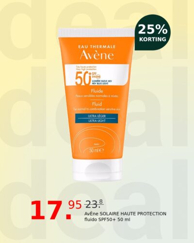 AvÈne SOLAIRE HAUTE PROTECTION fluido SPF50+ 50 ml