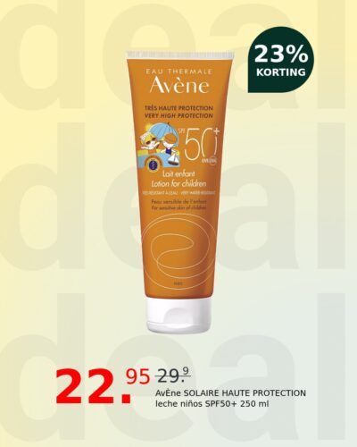 AvÈne SOLAIRE HAUTE PROTECTION leche niños SPF50+ 250 ml