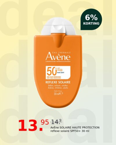 AvÈne SOLAIRE HAUTE PROTECTION reflexe solaire SPF50+ 30 ml
