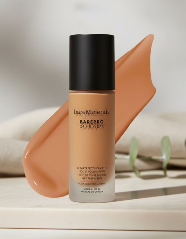 BAREPRO 24HR WEAR matte liquid foundation SPF20 #Light 26 Cool 30 ml
