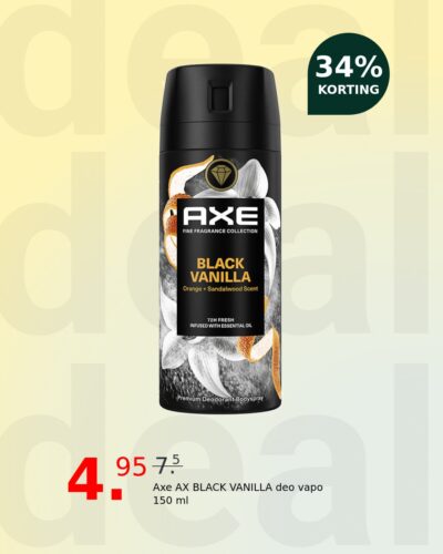 Axe AX BLACK VANILLA deo vapo 150 ml