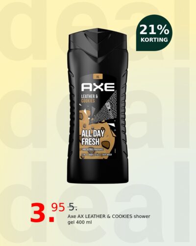 Axe AX LEATHER & COOKIES shower gel 400 ml