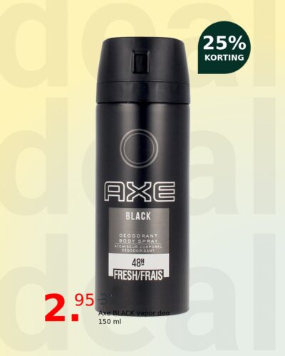 Axe BLACK vapor deo 150 ml