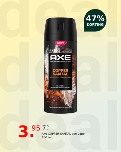 Axe COPPER SANTAL deo vapo 150 ml
