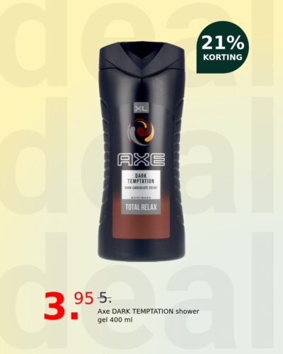 Axe DARK TEMPTATION shower gel 400 ml