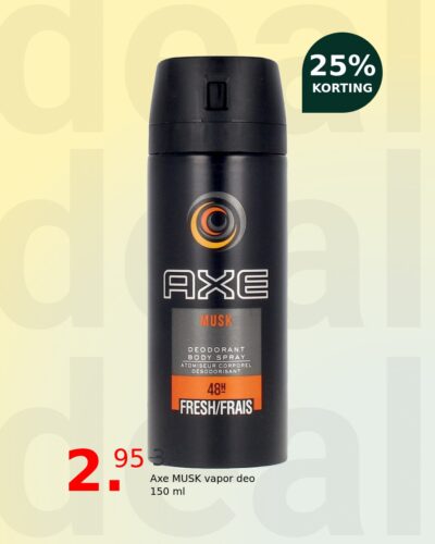 Axe MUSK vapor deo 150 ml