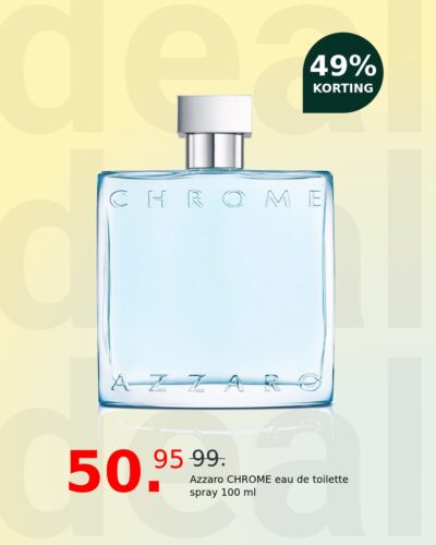 Azzaro CHROME eau de toilette spray 100 ml