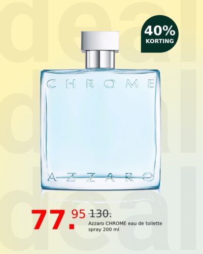 Azzaro CHROME eau de toilette spray 200 ml