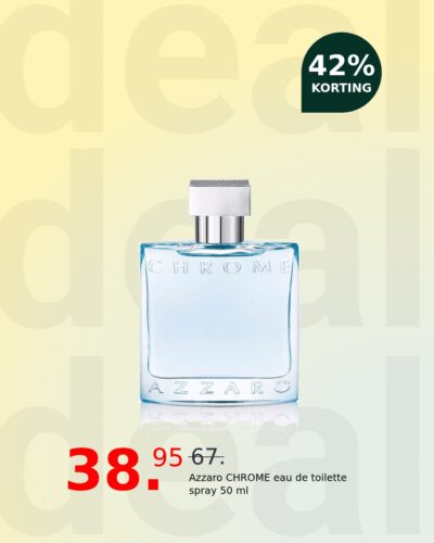 Azzaro CHROME eau de toilette spray 50 ml