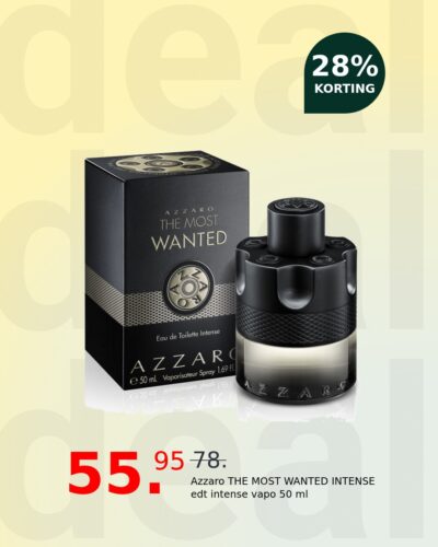 Azzaro THE MOST WANTED INTENSE edt intense vapo 50 ml