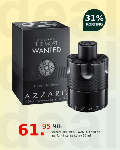 Azzaro THE MOST WANTED eau de parfum intense spray 50 ml
