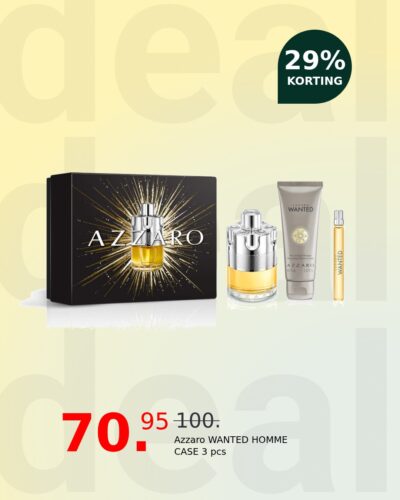 Azzaro WANTED HOMME CASE 3 pcs