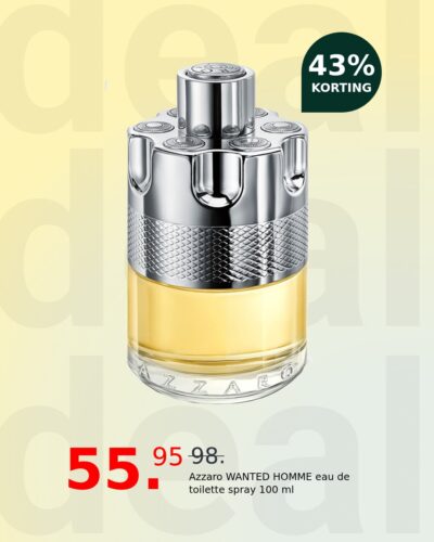 Azzaro WANTED HOMME eau de toilette spray 100 ml