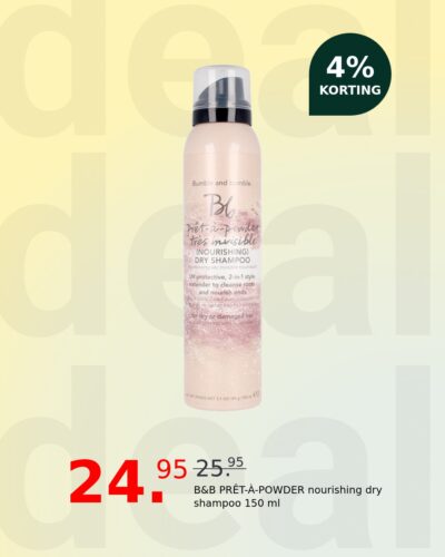 B&B PRÊT-À-POWDER nourishing dry shampoo 150 ml