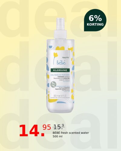 BÉBÉ fresh scented water 500 ml