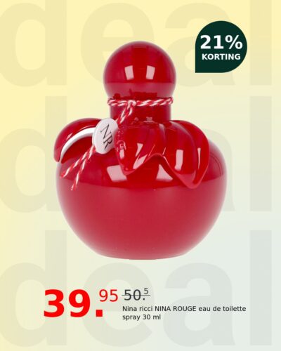 Nina ricci NINA ROUGE eau de toilette spray 30 ml