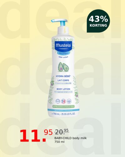 BABY-CHILD body milk 750 ml