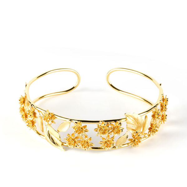Shabama LUXOR choker #shiny gold 1 u