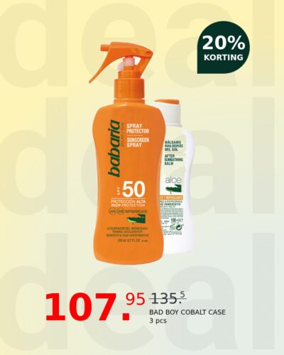 BAD BOY COBALT CASE 3 pcs