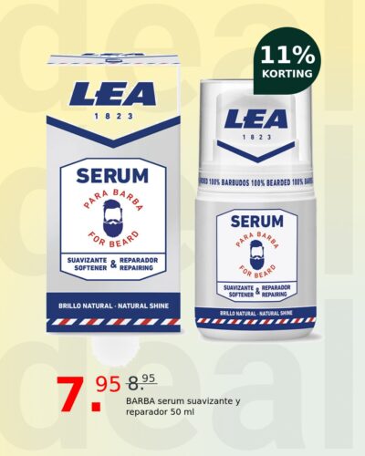 BARBA serum suavizante y reparador 50 ml