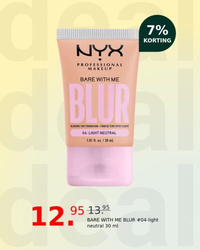 BARE WITH ME BLUR #04-light neutral 30 ml