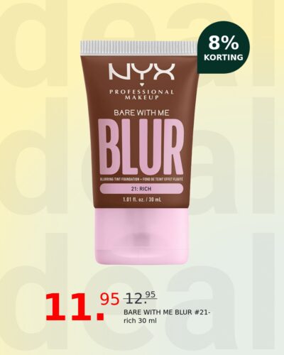 BARE WITH ME BLUR #21-rich 30 ml