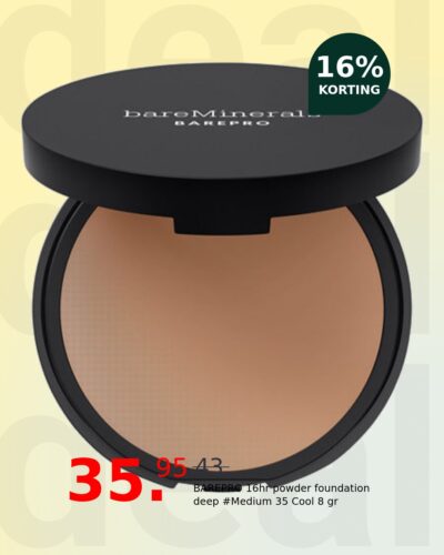 BAREPRO 16hr powder foundation deep #Medium 35 Cool 8 gr
