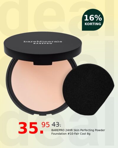 BAREPRO 24HR Skin Perfecting Powder Foundation #10-Fair Cool 8g