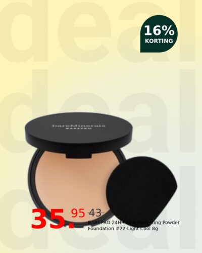 BAREPRO 24HR Skin Perfecting Powder Foundation #22-Light Cool 8g