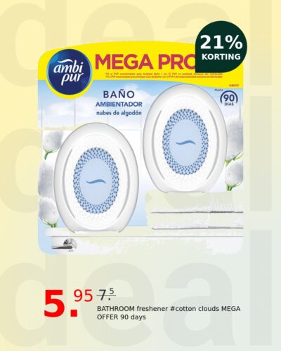BATHROOM freshener #cotton clouds MEGA OFFER 90 days