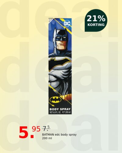 BATMAN edc body spray 200 ml