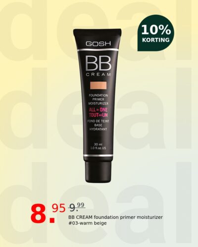 BB CREAM foundation primer moisturizer #03-warm beige