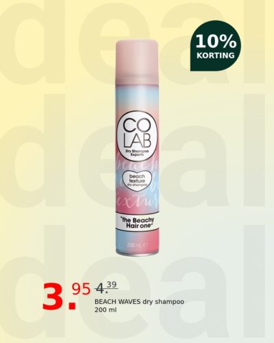 BEACH WAVES dry shampoo 200 ml